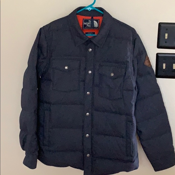 the north face down sierra snap jacket